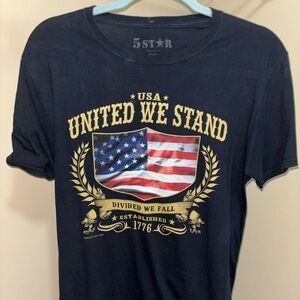 5 star usa tee